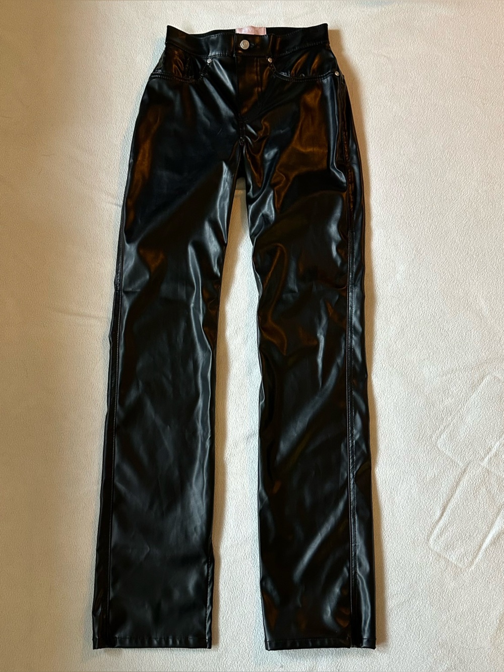 Revice Denim Leather Pants